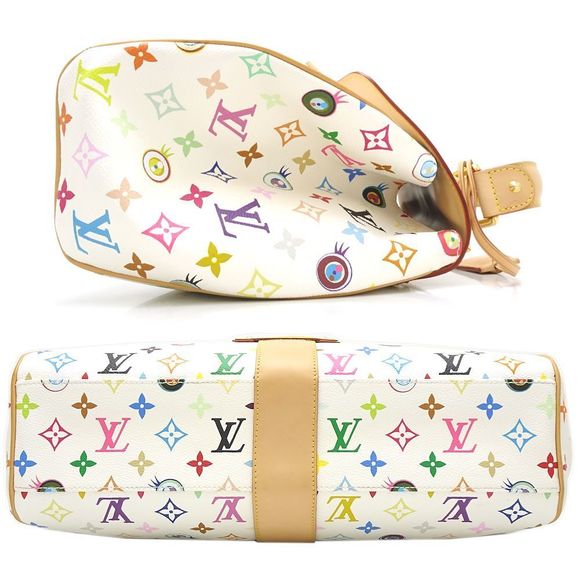 Louis Vuitton Multicolor Sac Retro GM Bron White - Picture 2 of 7